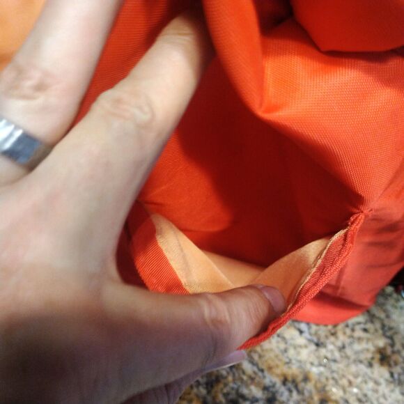 Baggallini Women's Orange Criss Cross Crossbody Shoulder Bag Multiple Pockets - Picture 14 of 15